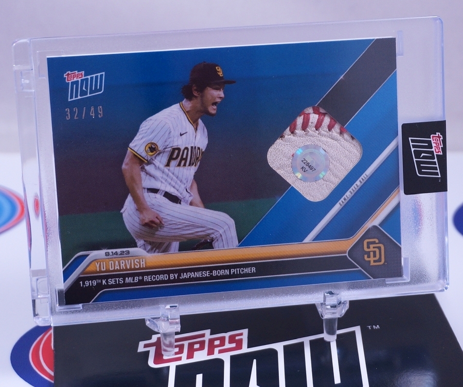 ダルビッシュ奪三振 実使用ボール 【公式通販】