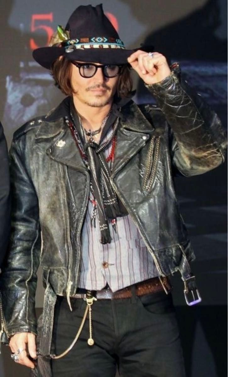 激レア］ Johnny Depp・Leather Jacket｜Yahoo!フリマ（旧PayPayフリマ）