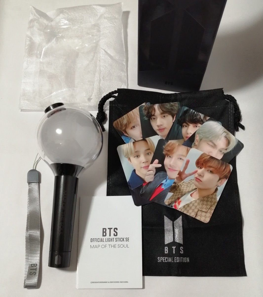 BTS ペンライト ver.4 トレカ付き