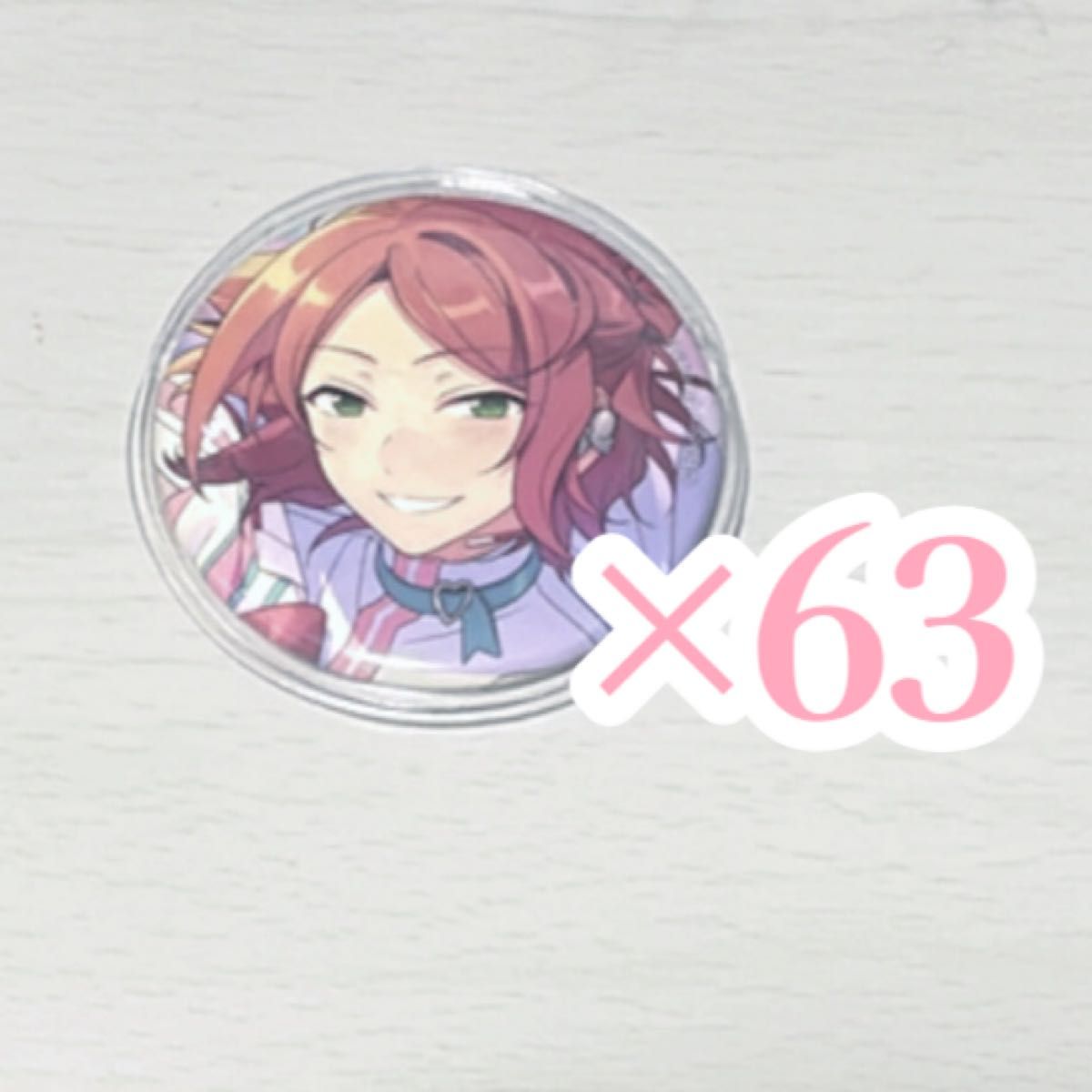 あんスタ 願望缶 葵ゆうた あんスタ 葵ゆうた 願望缶バッジ バラ