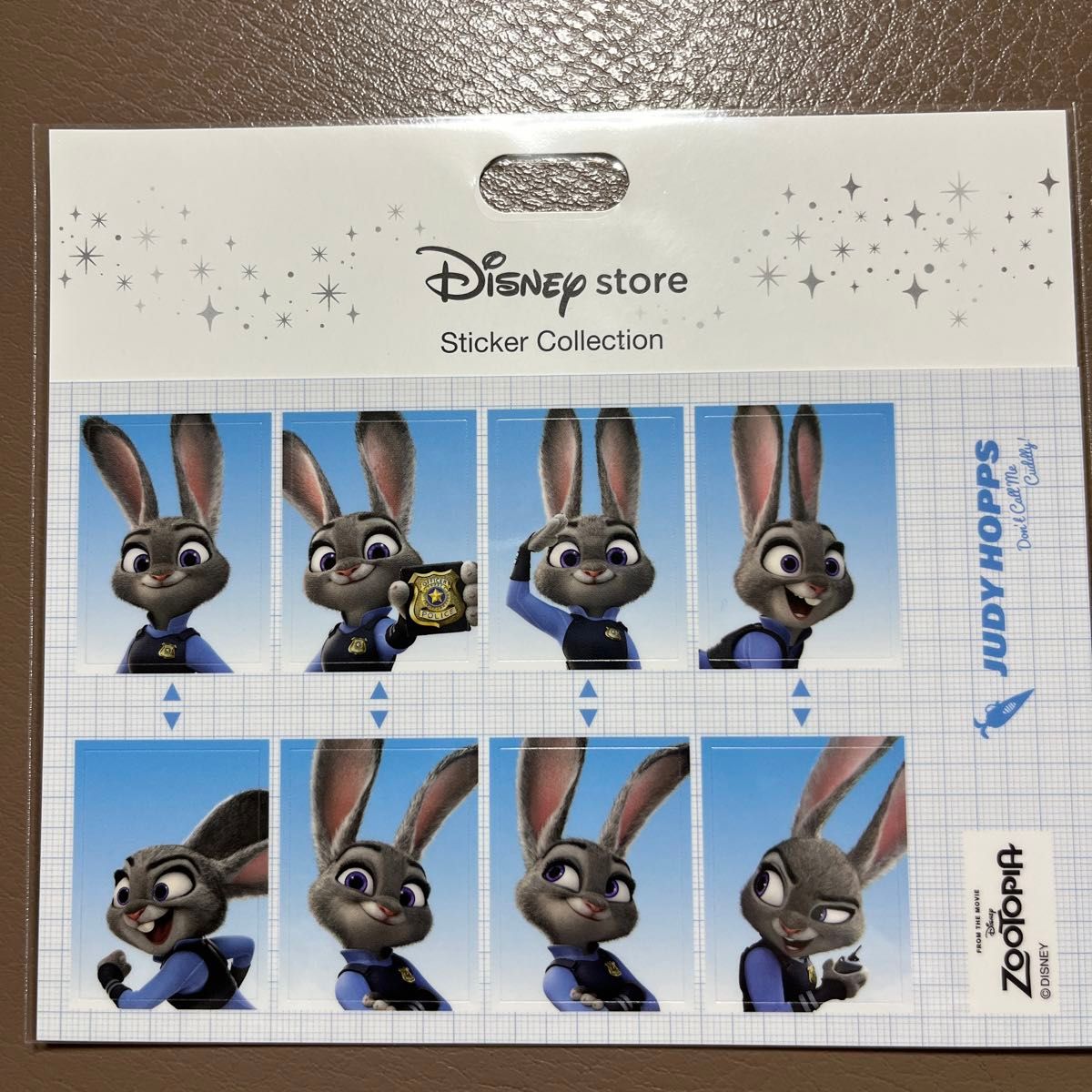 ディズニーストア ズートピア ステッカー 証明写真 コレクション
