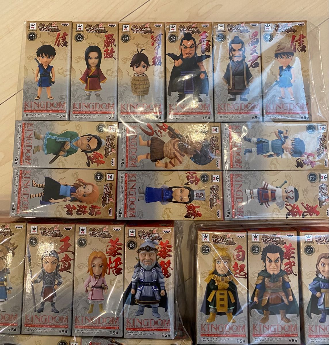 キングダム ワールドコレクタブルフィギュア 全30種 キングダム 全30