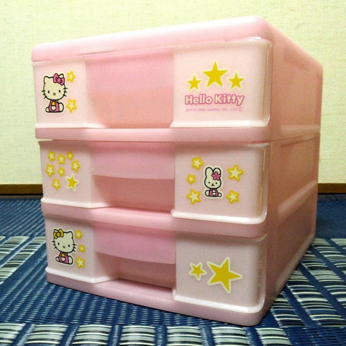 サンリオ ハローキティ 平成レトロ Babies プラスチック収納ケース