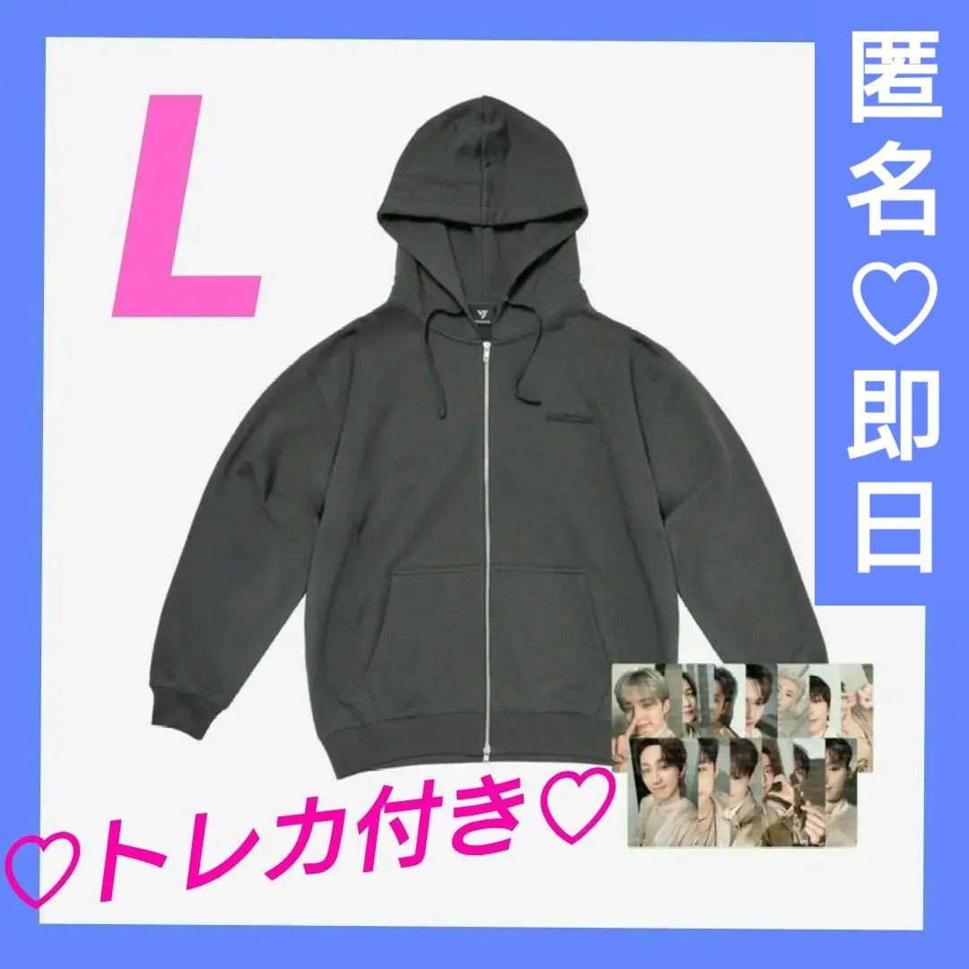 SEVENTEEN right here コヤン フーディ トレカなし RIGHT HERE] ZIP-UP