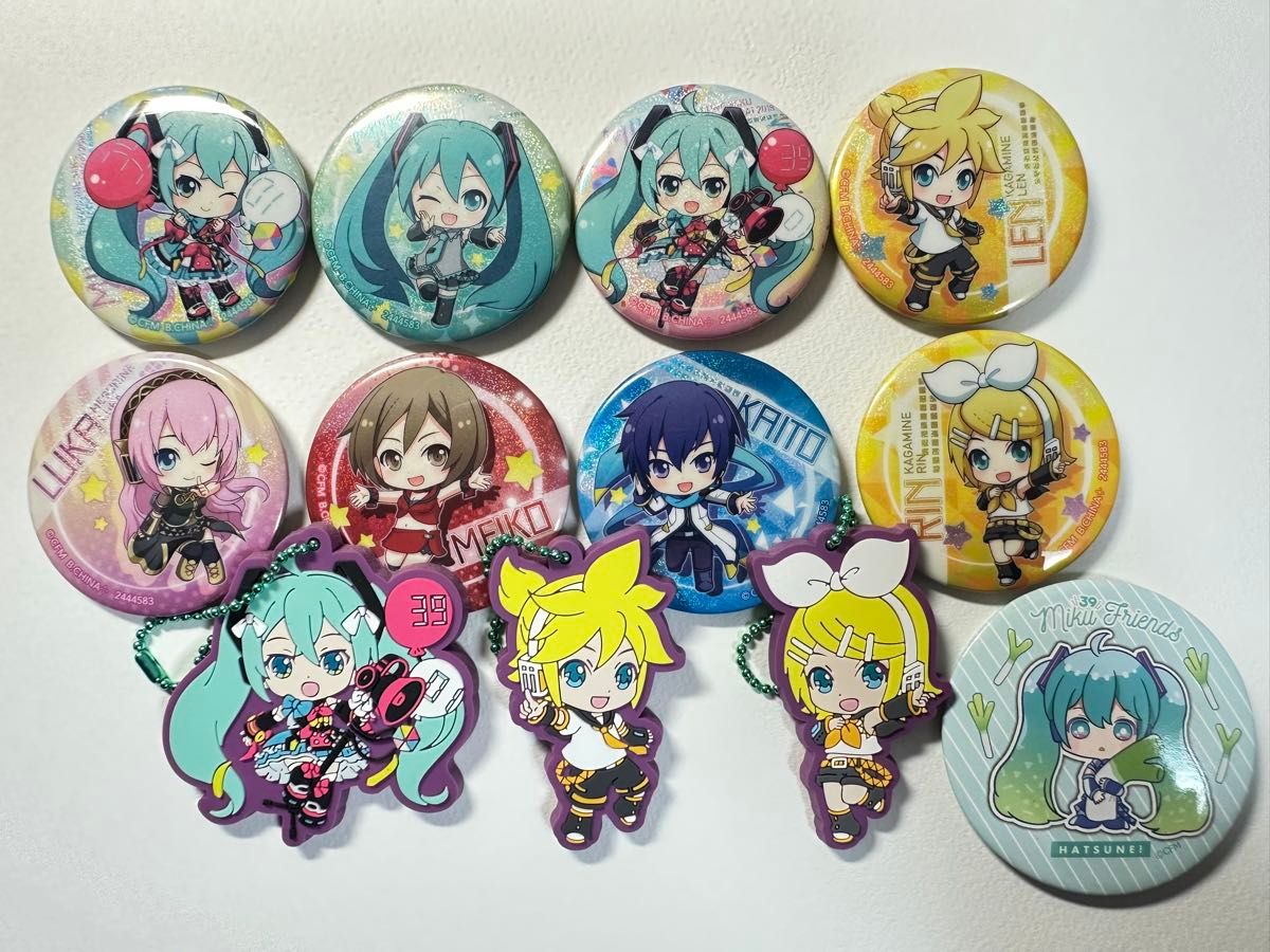 マジカルミライ 缶バッジ KAITO 鏡音レン ボカロ CAN BADGE COLLECTION