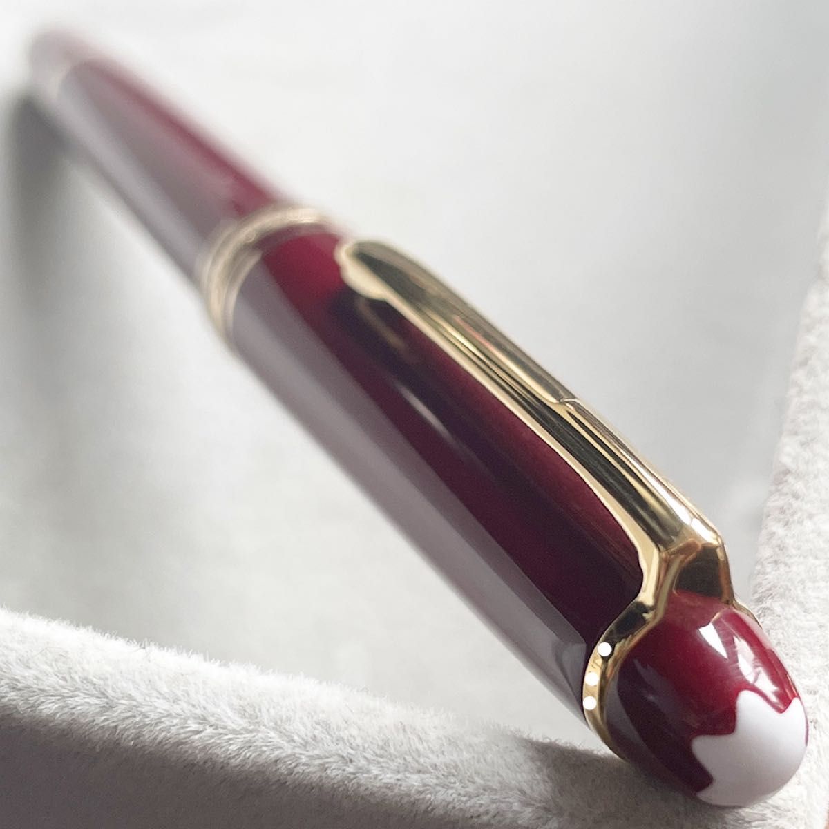 美品 希少ボルドー色 モンブラン マイスターシュテュック クラシック