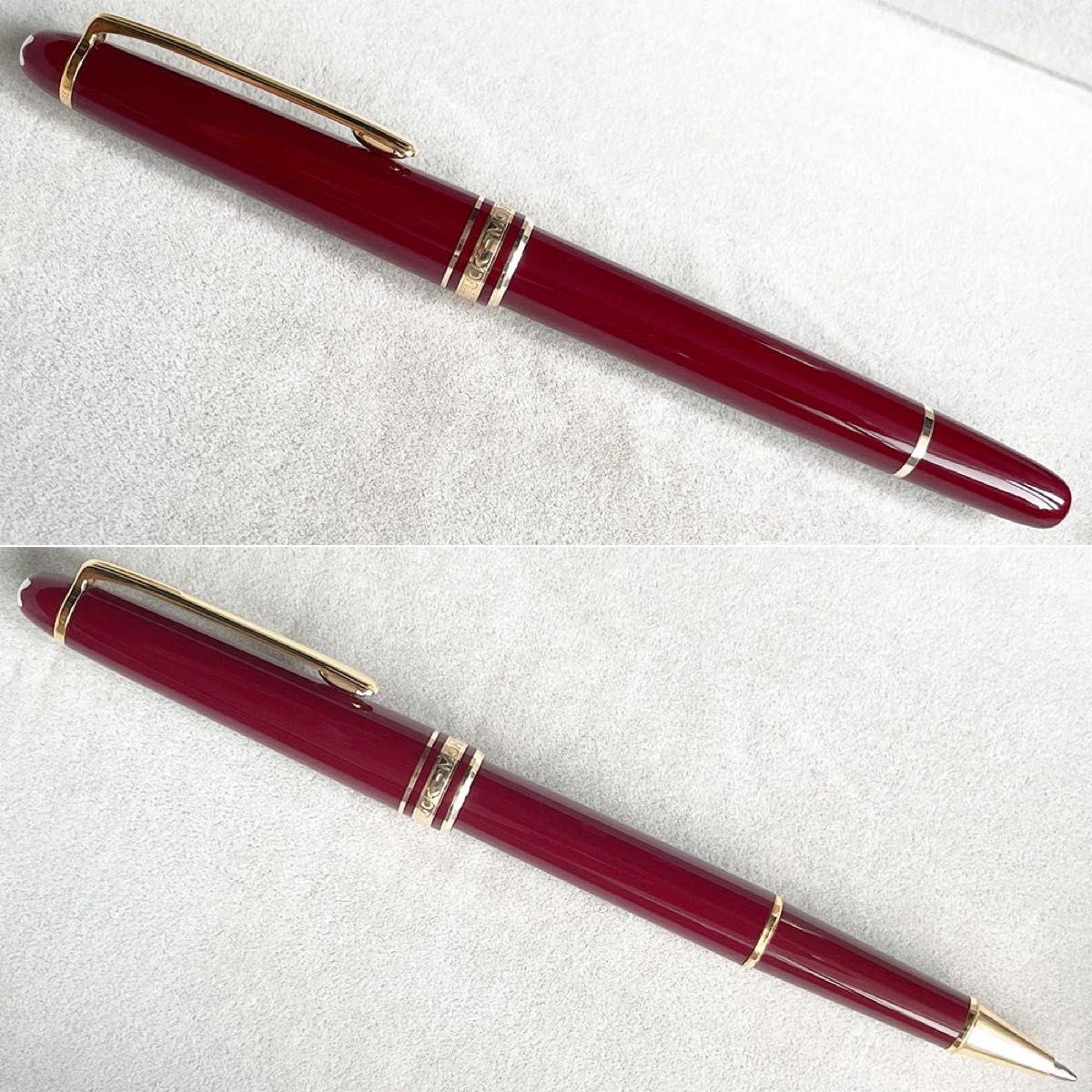 美品 希少ボルドー色 モンブラン マイスターシュテュック クラシック