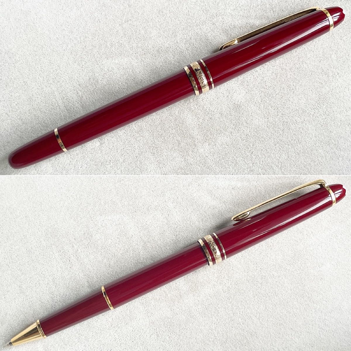 美品 希少ボルドー色 モンブラン マイスターシュテュック クラシック