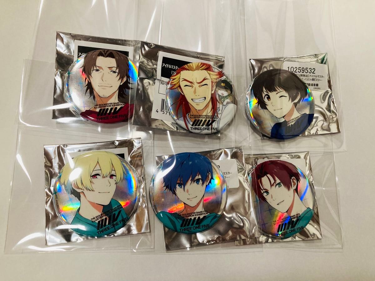 アイドルマスターSideM FiFSイラスト展 トレーディングホログラム缶