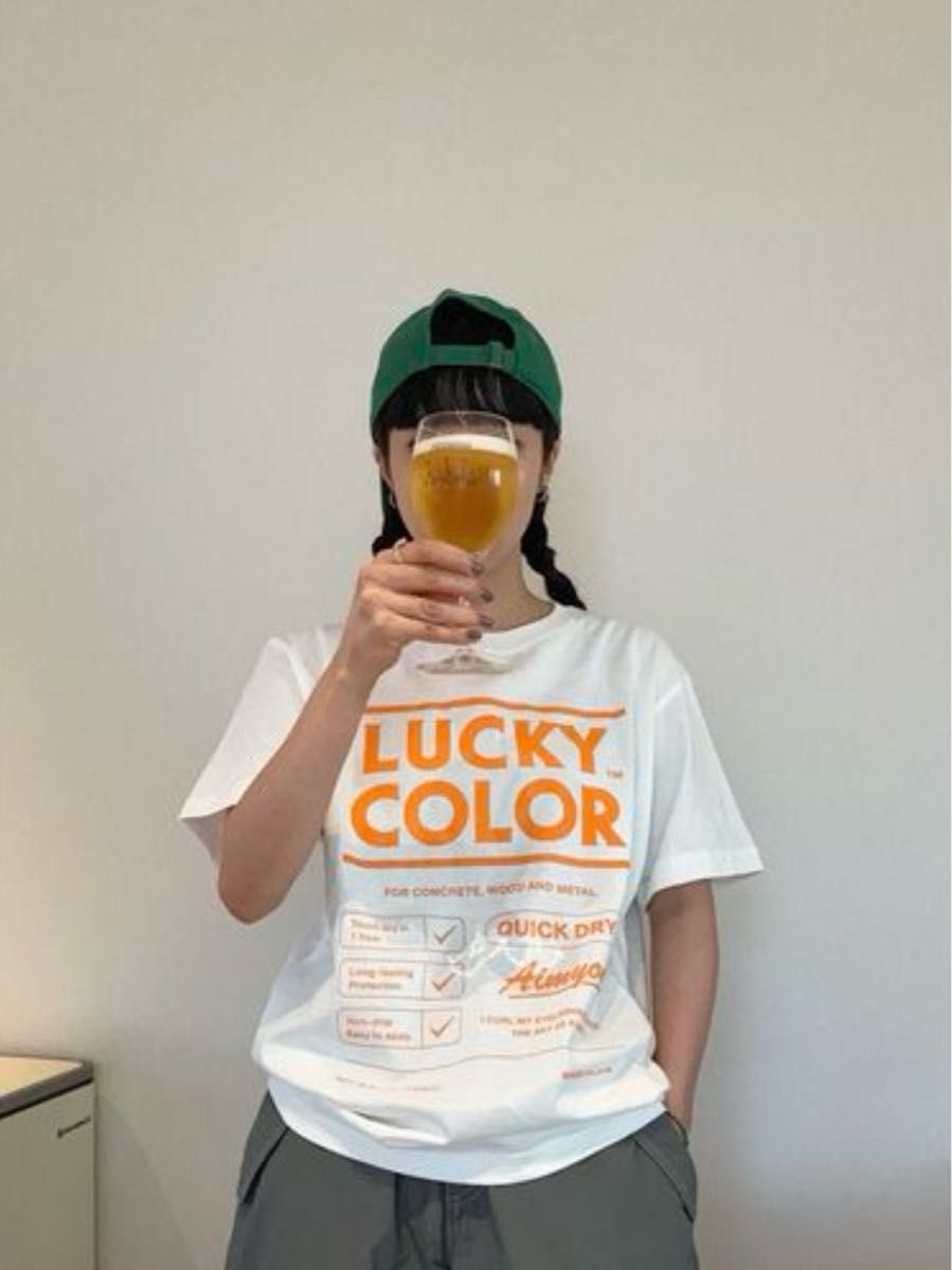 あいみょん ラッキーカラーを身体中にまとっT タオル あいみょんは見た