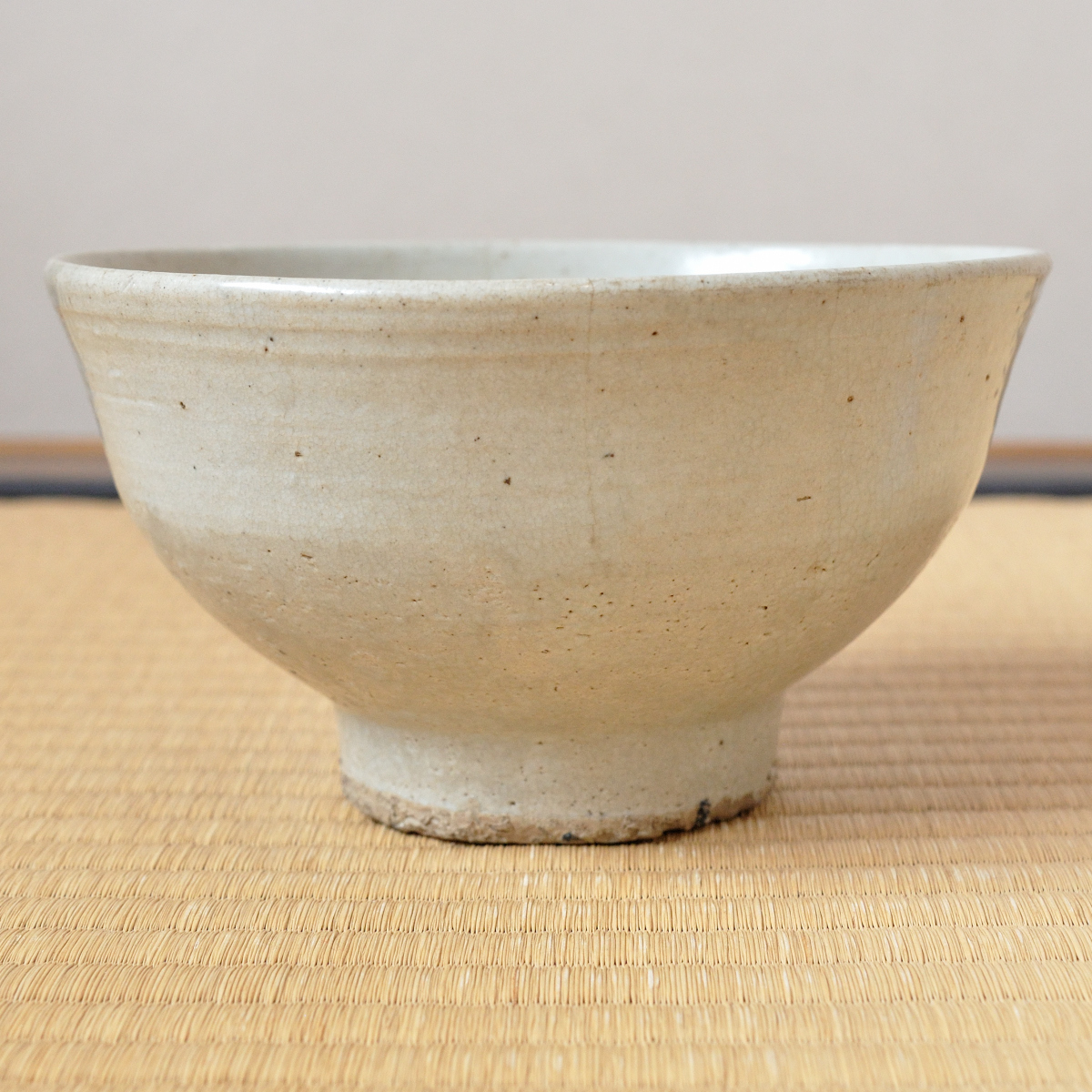 李朝盃 小鉢 白磁 堅手 小服茶碗 韓国アンティーク 古道具 古民芸 古