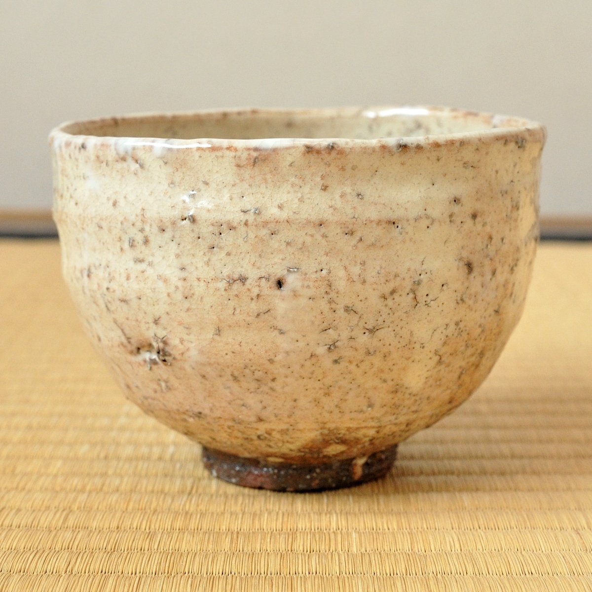 希少品 萩焼 人間国宝 第十三代 坂田泥華作 茶碗 萩焼茶碗 十三代 坂田