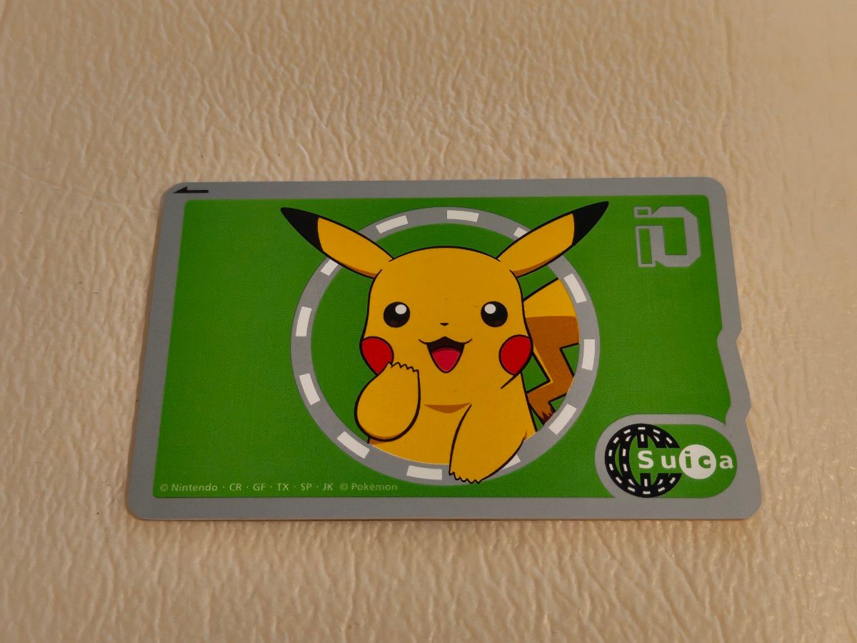 JR東日本 ポケモンピカチュウSuica 使用可能（無記名） ピカチュウ