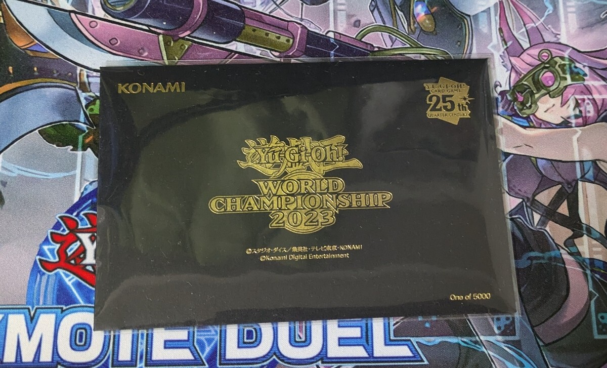 遊戯王 WCS 2023 来場者特典 ブラックマジシャンガール 魔法の筒