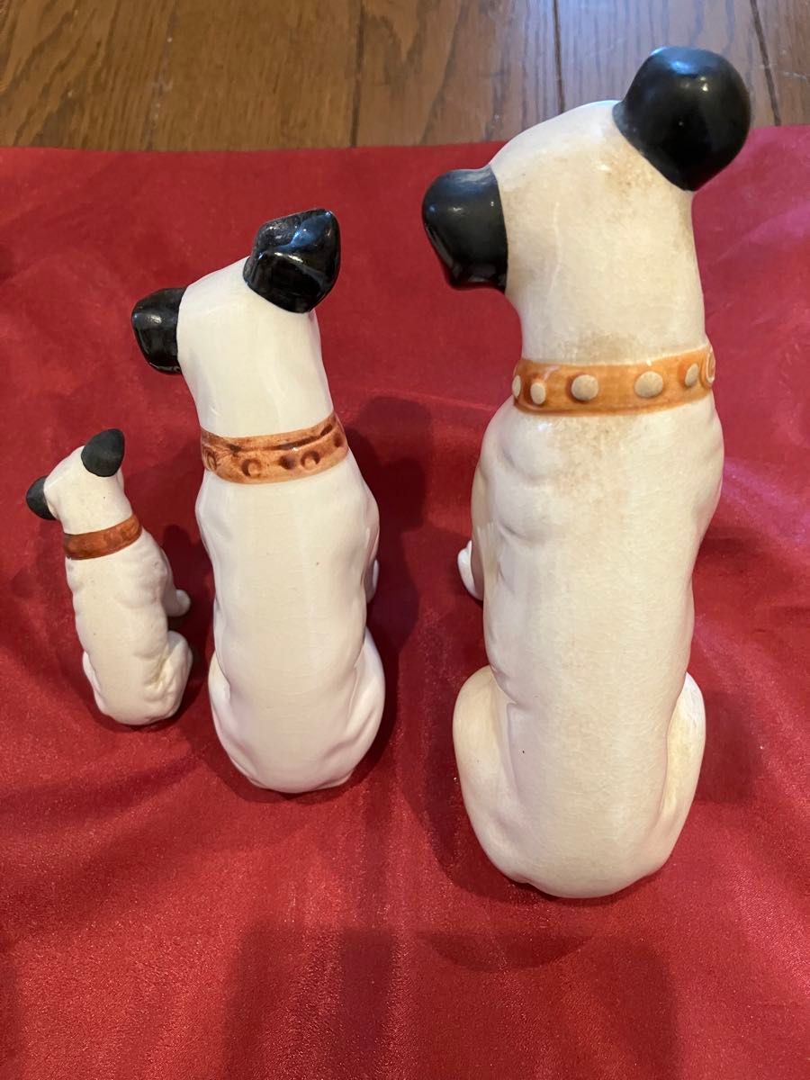 ビクター犬 3匹 陶器 【公式通販】