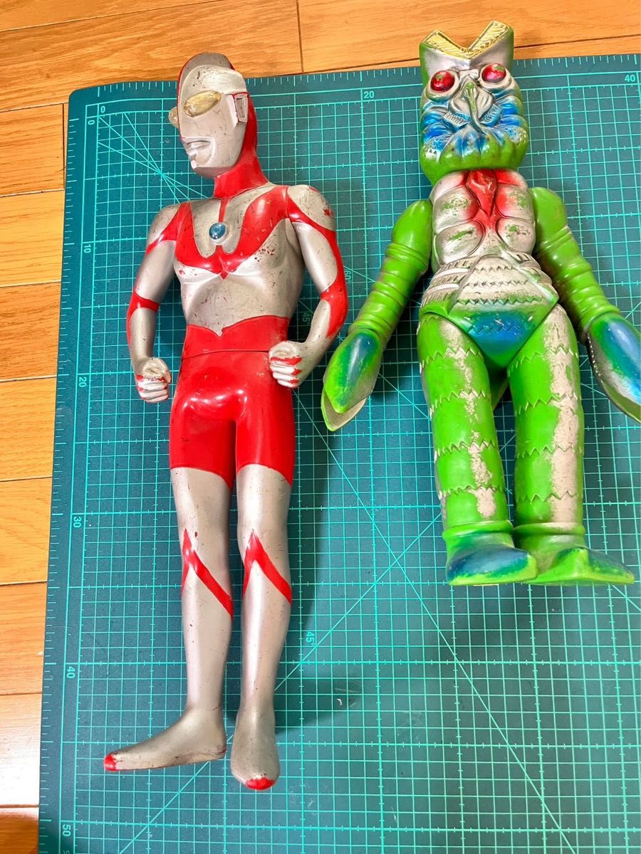 当時物 ブルマァク バルタン星人 ソフビ ブルマァク バルタン星人