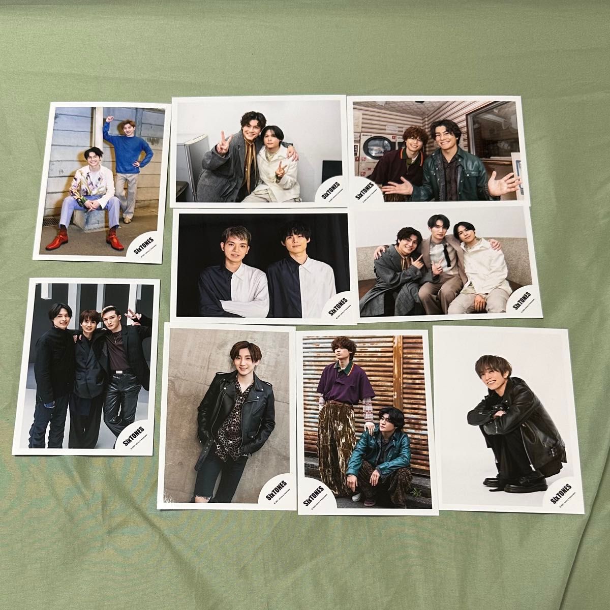公式写真】SixTONES 集合、混合、松村北斗個人484枚まとめ売り