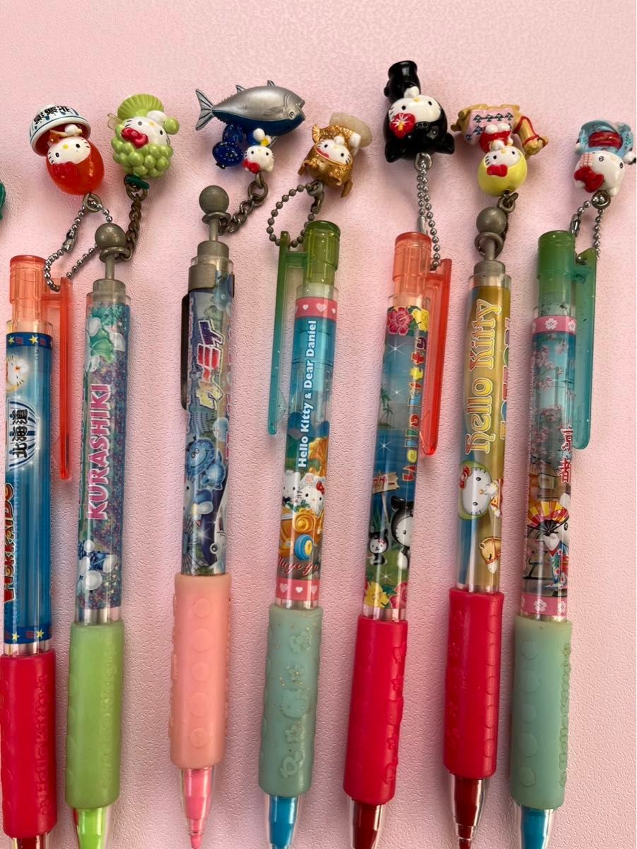 ご当地キティ ハローキティ ボールペン シャープペン 計51本セット