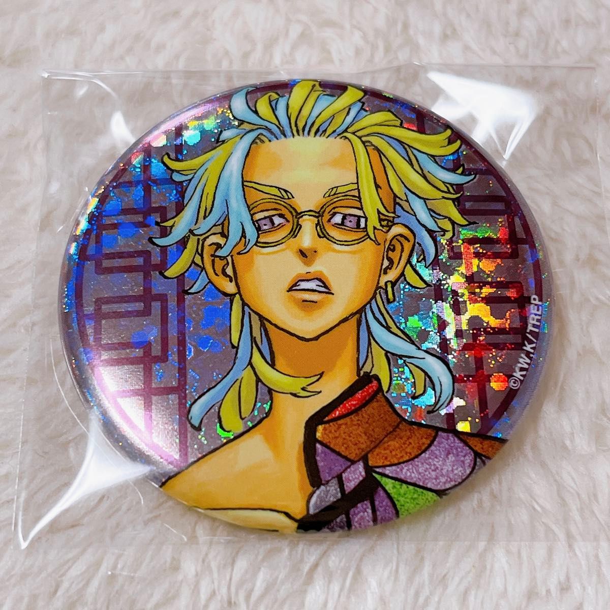 東リべ 東京リベンジャーズ 灰谷竜胆 原画展 新体験展 缶バッジ 灰