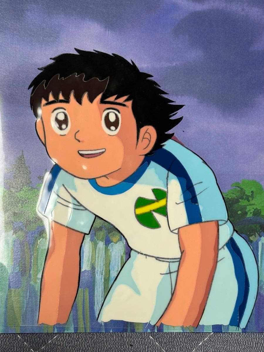 美品 キャプテン翼 セル画 大空翼 南葛VS武蔵戦 翼復活の名シーン 高橋