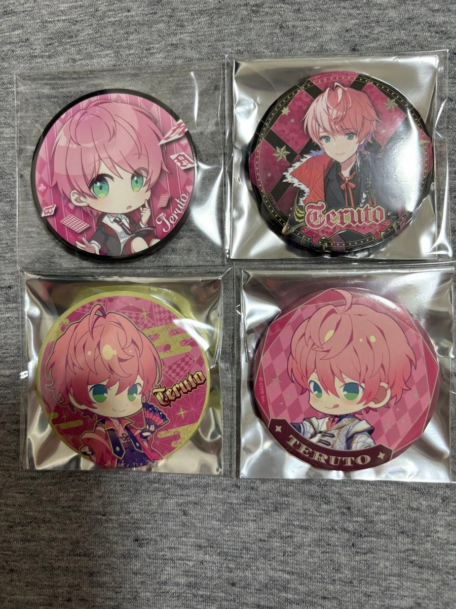 2025年のクリスマスの特別な衣装 てるとくん 缶バッジ ピンズ