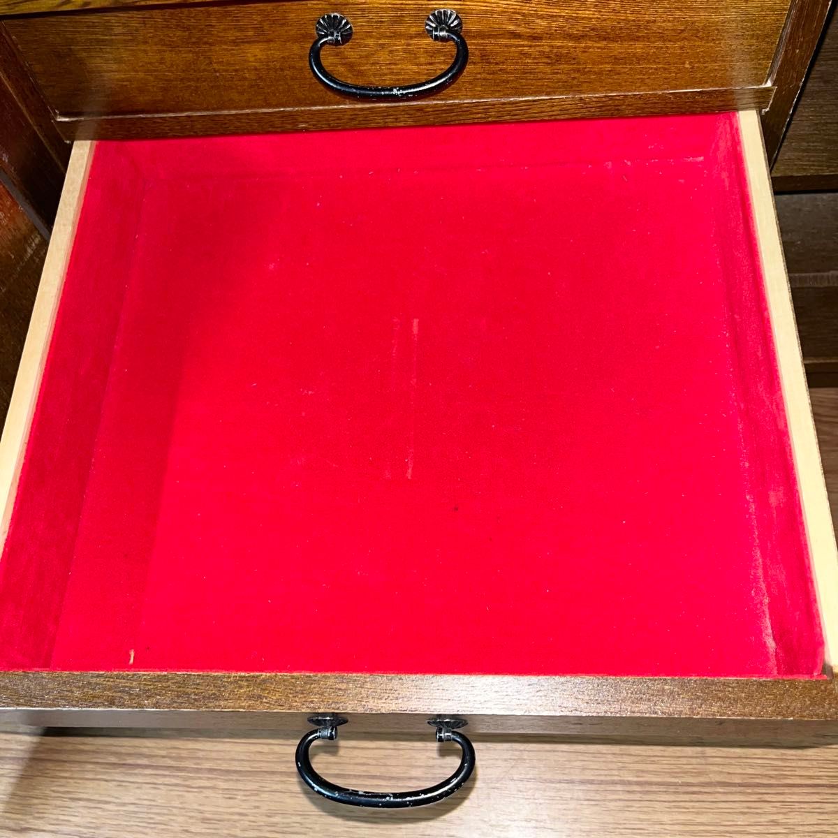 箪笥 裁縫箱 木箱 からくり 隠し引き出し 古道具 和ダンス レトロ 希少