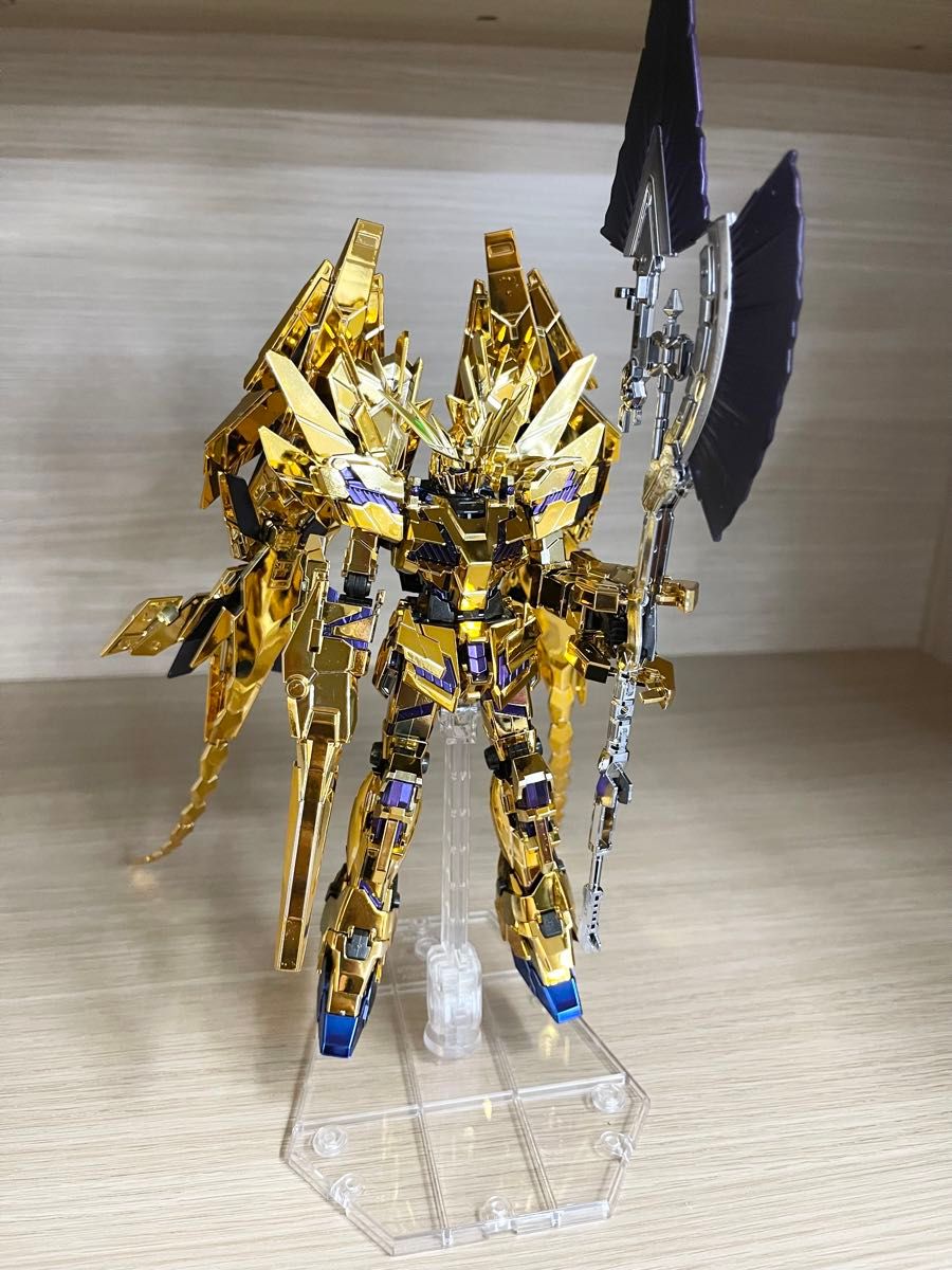 PGユニコーンガンダムメッキ塗装済みキット PGユニコーンガンダム