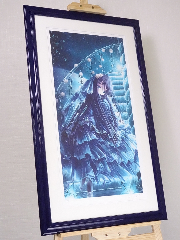 てぃんくる 版画 THE BLUE WORLD special edition てぃんくる 版画 THE