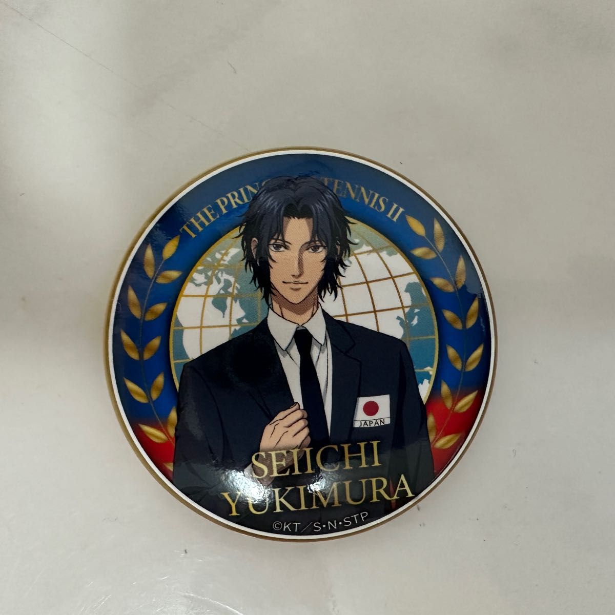 新テニスの王子様］幸村精市 缶バッジ 代表スーツ 新テニスの王子様
