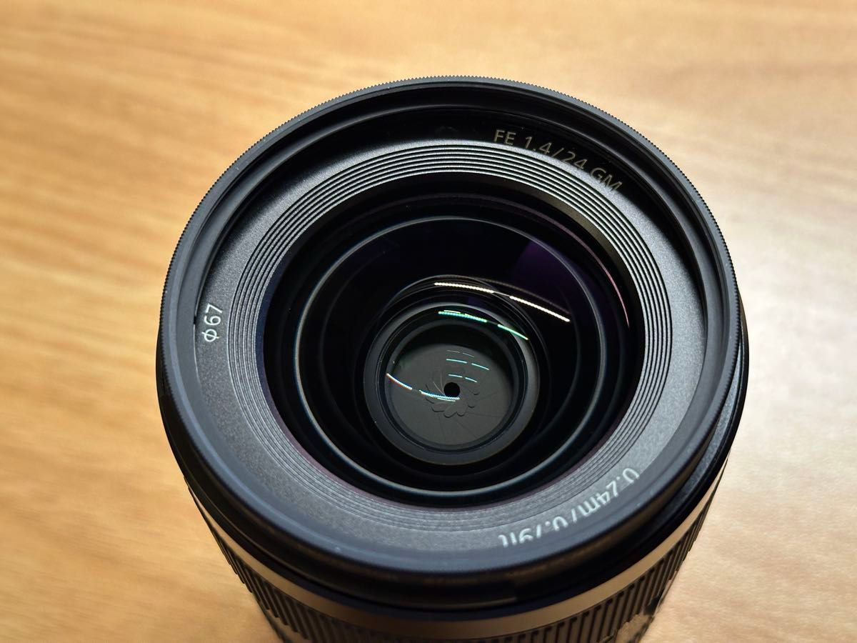 SONY FE 24mm F1.4 GM（レンズフィルターZXⅡ付） SONY FE 24mm F1.4 GM（