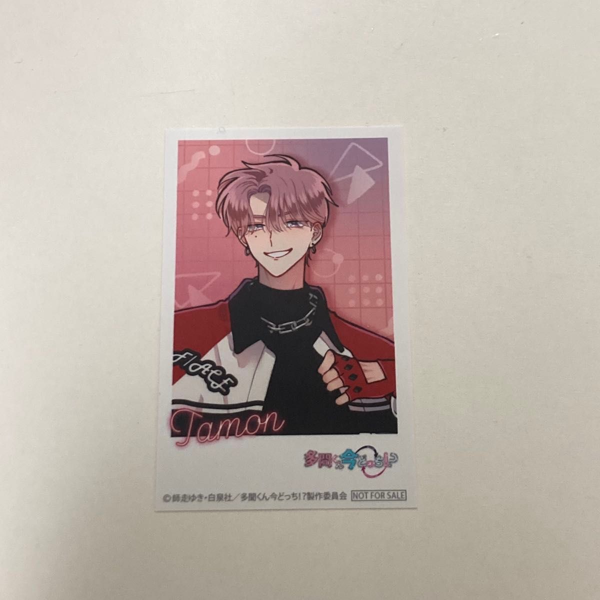 多聞くん今どっち ミニフォト F/ACE Eyes On You 特典 アニメイト