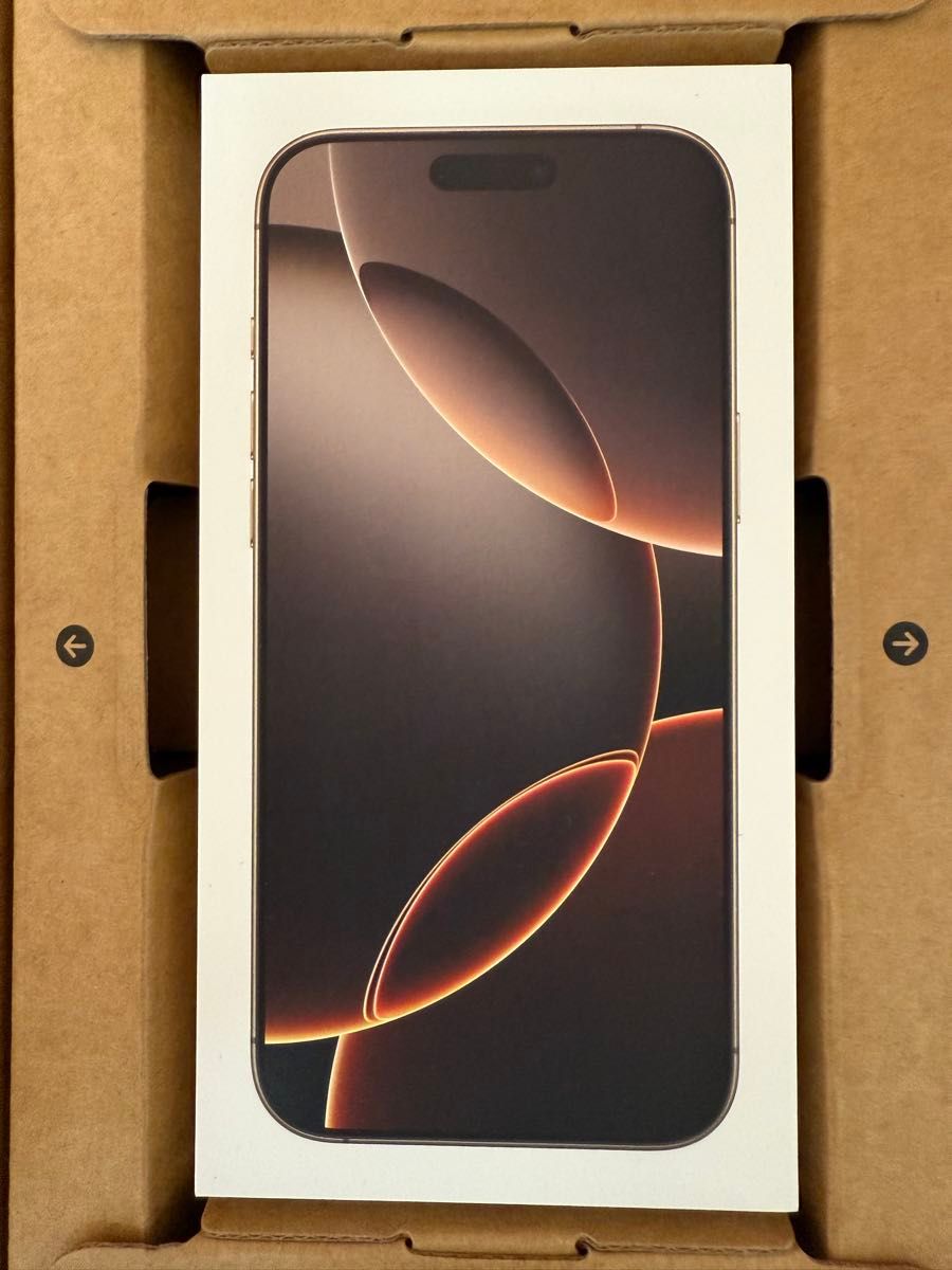 新品未開封】iPhone 16 Pro Max デザートチタニウム 256GB