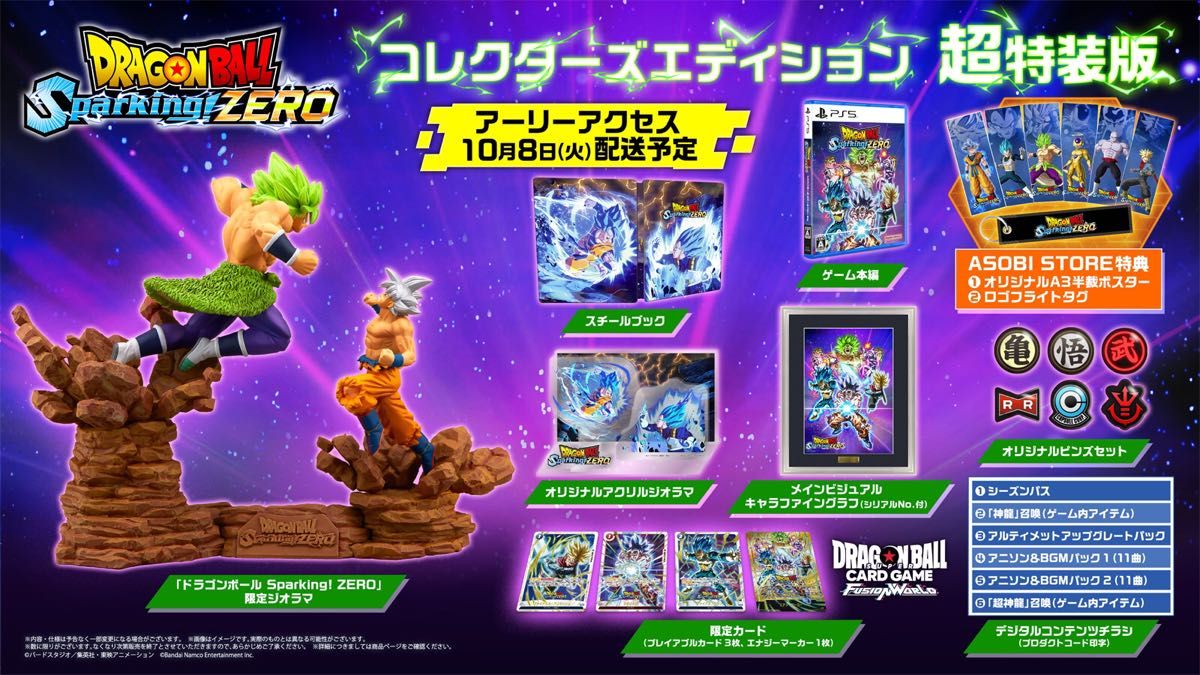新品・未開封・未使用】ドラゴンボール Sparking! ZERO 限定カード