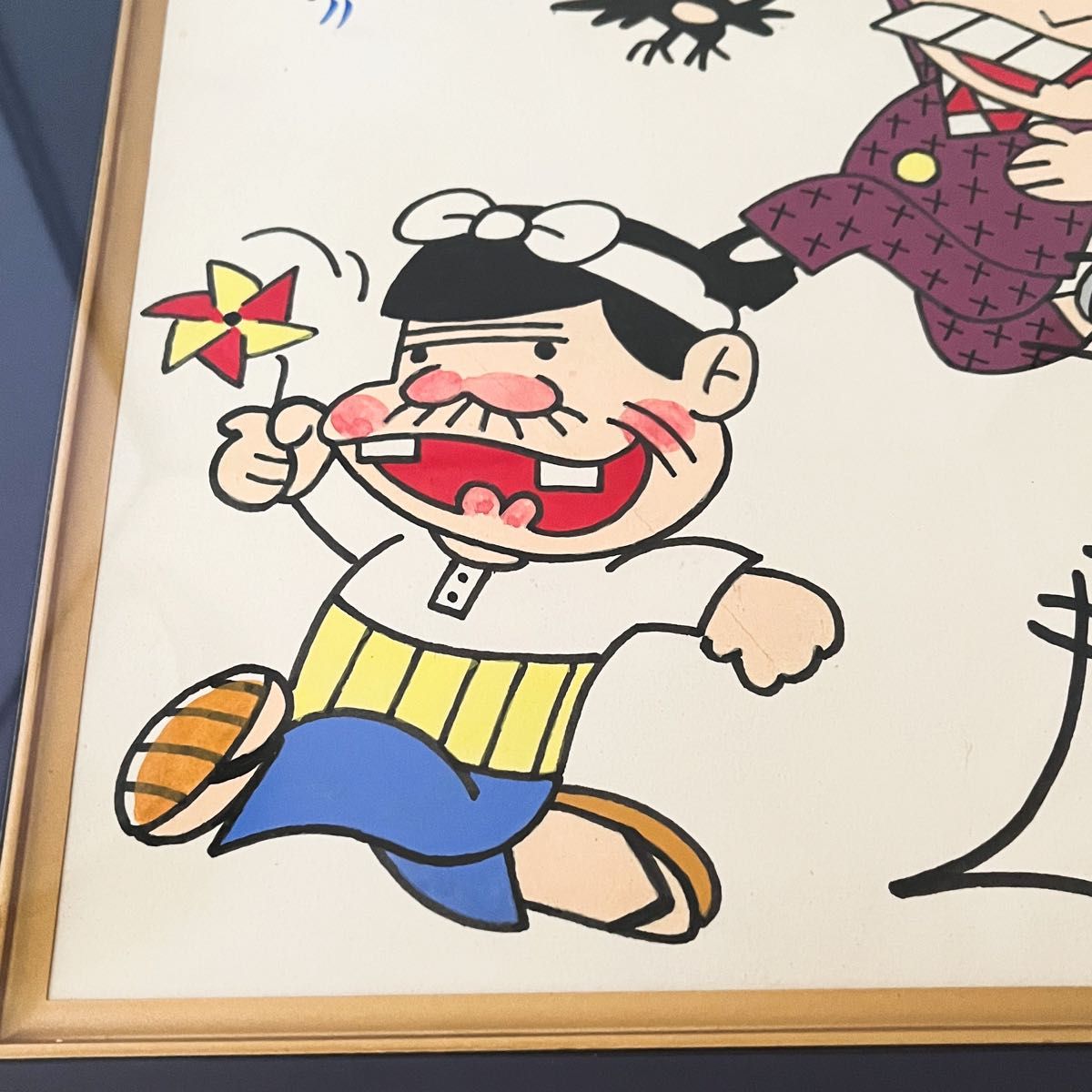 赤塚不二夫 サイン色紙 額縁入り イヤミ バカボンのパパ 絵画｜Yahoo