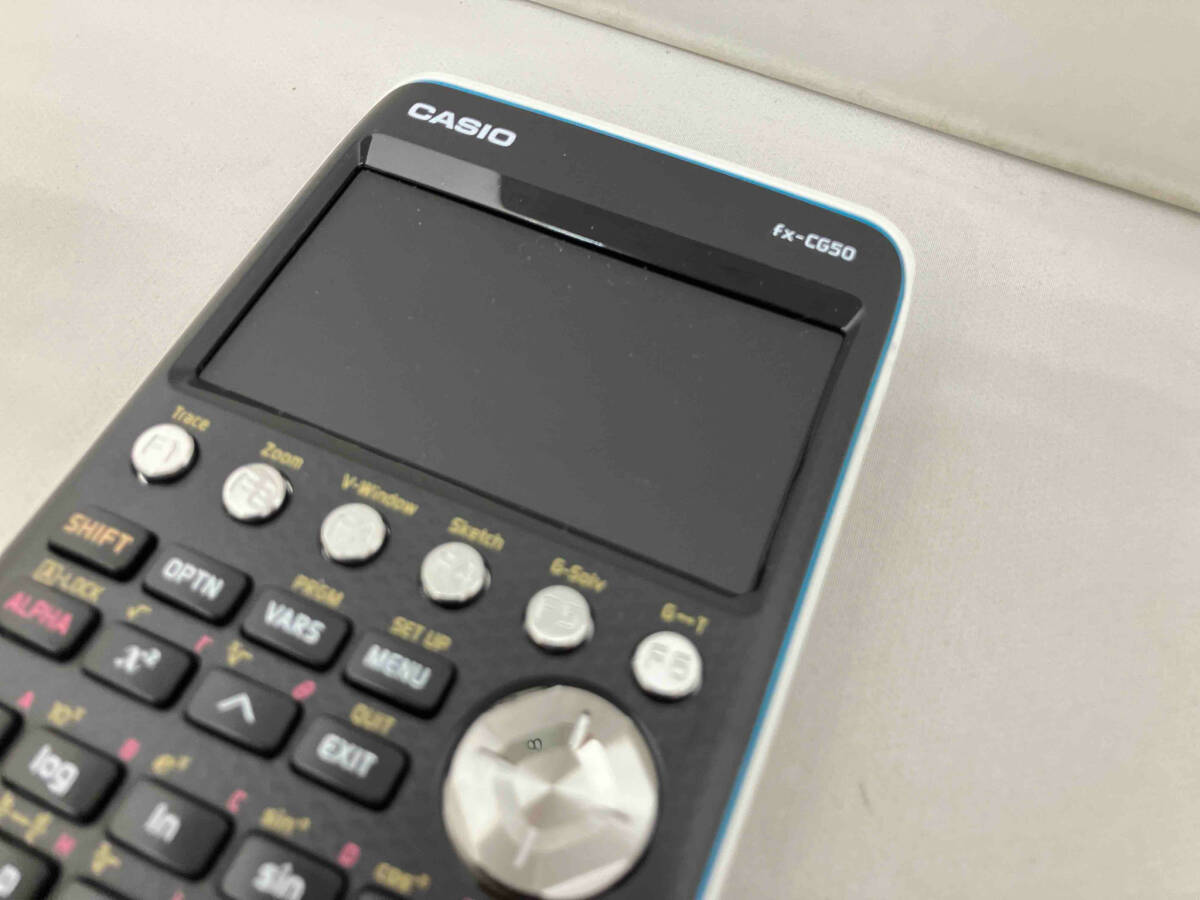 CASIO計算機 電卓10桁 グラフ関数 FX-CG50 (充電器付き) fx-CG50 | CASIO