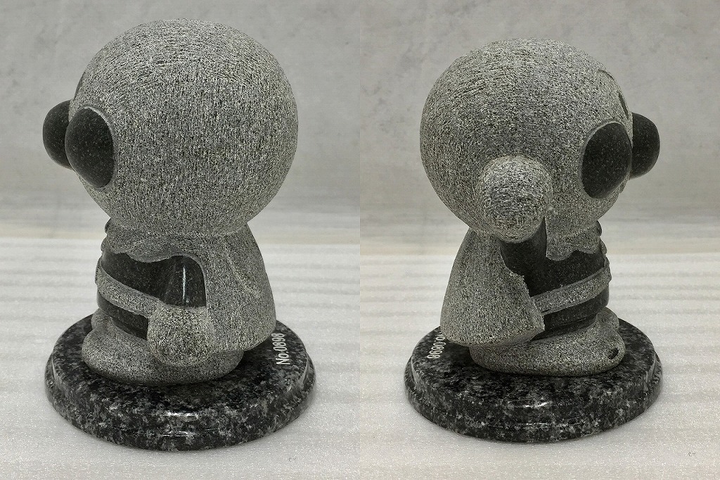 new アンパンマンのドキンちゃん御影石スタチュー