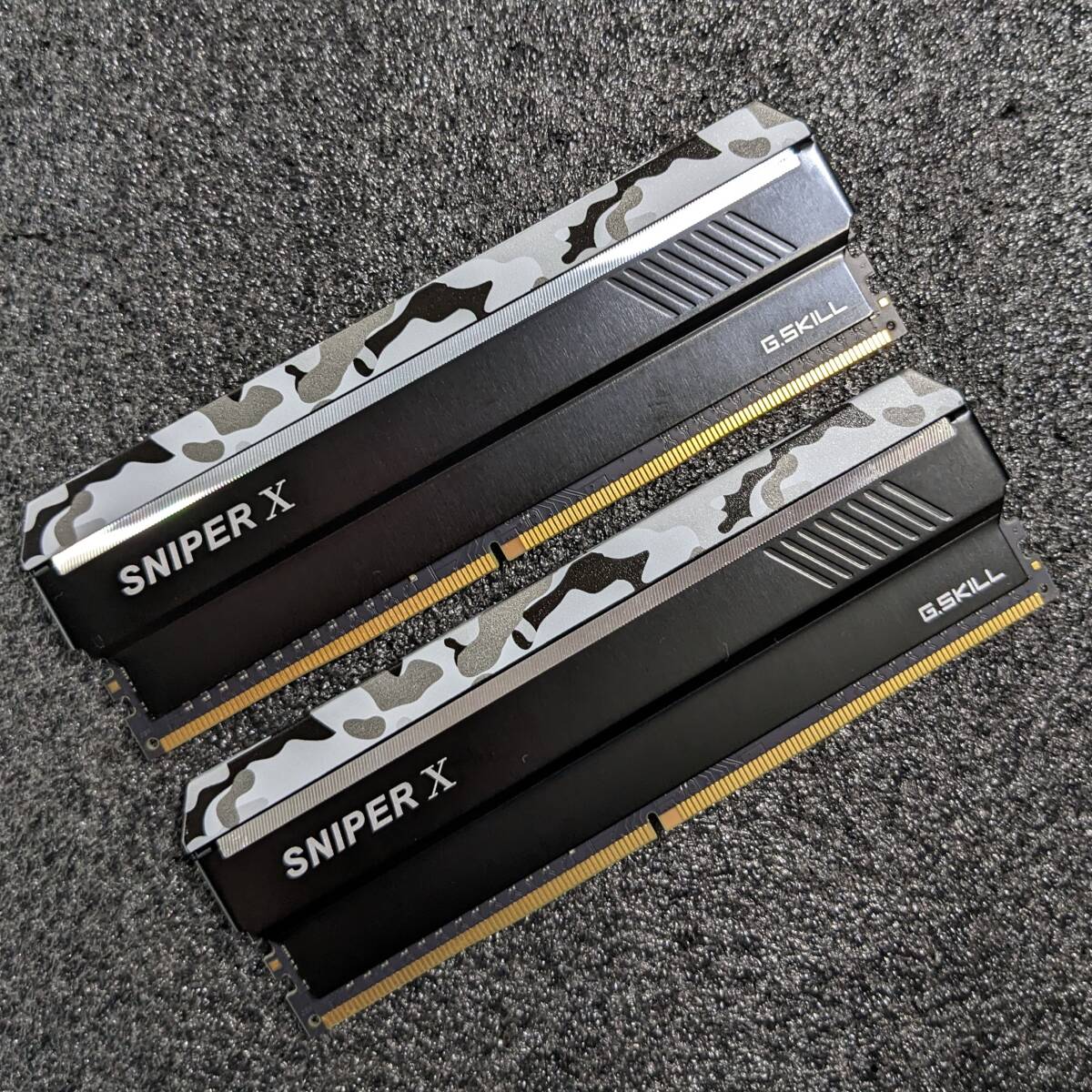 DDR4メモリ 32GB(8GB4枚組) G SKILL SNIPER X F4-3600C19D-16GSXWB