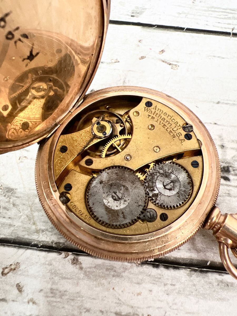 アンティーク WALTHAM 手巻17石