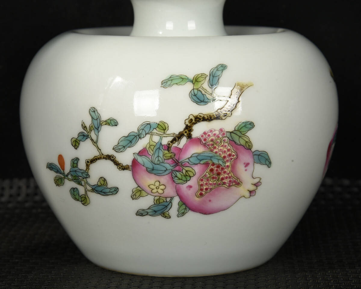 専用 中国古玩 耳付花瓶 17cm9cm 専用 中国古玩 耳付花瓶 17cm9cm 中国古玩