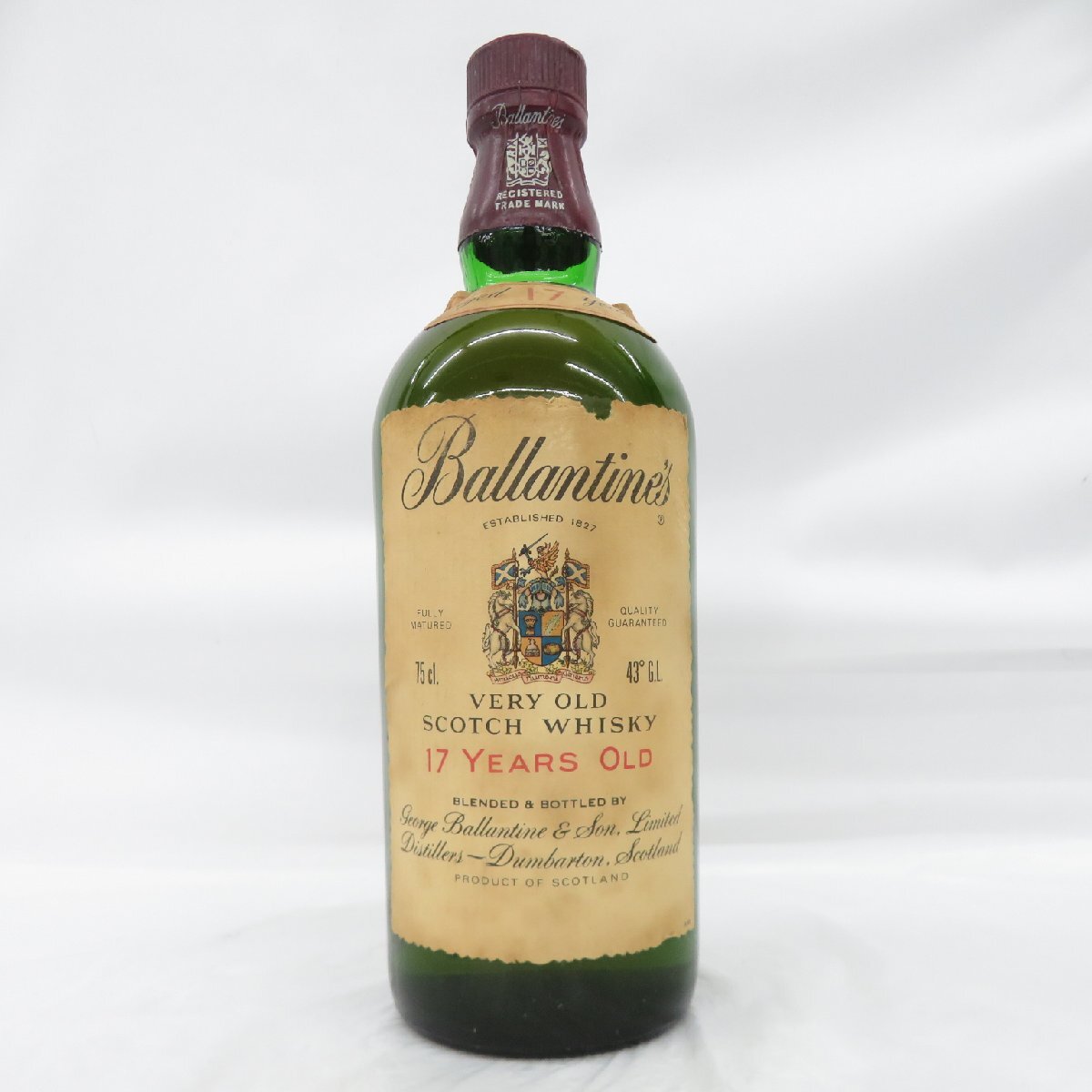 1円～【未開栓】Ballantine's バランタイン 17年 ベリーオールド