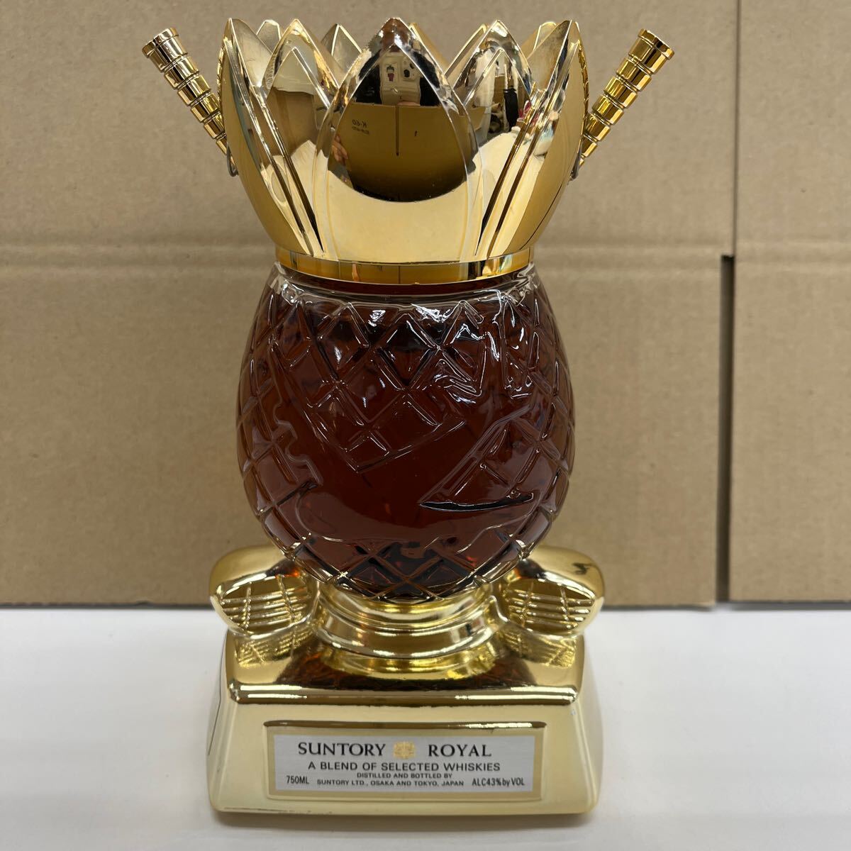 未開栓 2本セット SUNTORY サントリー ROYAL ローヤル ウイスキー 60