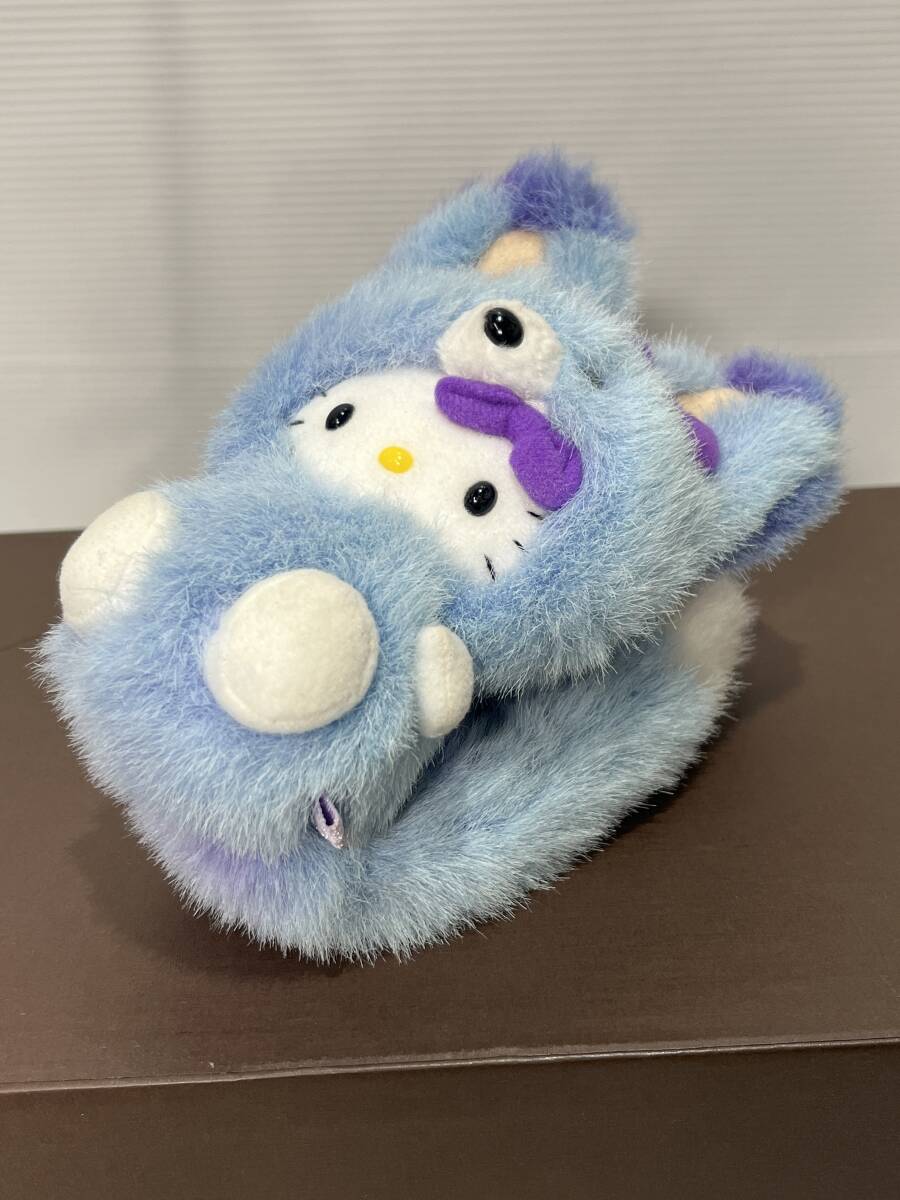 北海道限定ハローキティ ラベンダーキタキツネぬいぐるみ