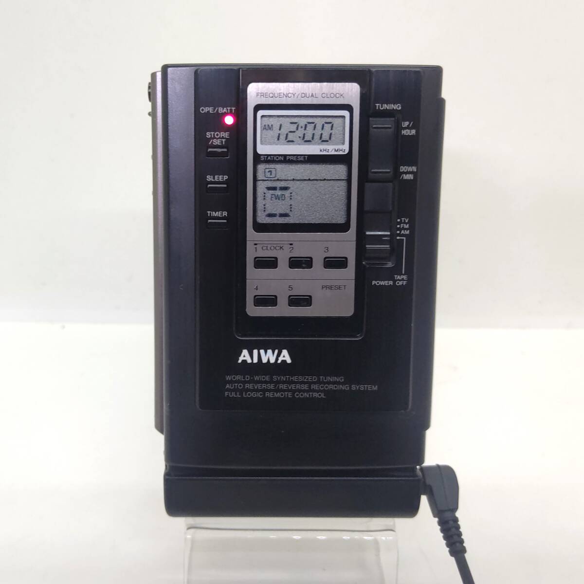 AIWA ステレオラジカセ HS-J11 ジャンク品 AIWA ステレオラジカセ HS