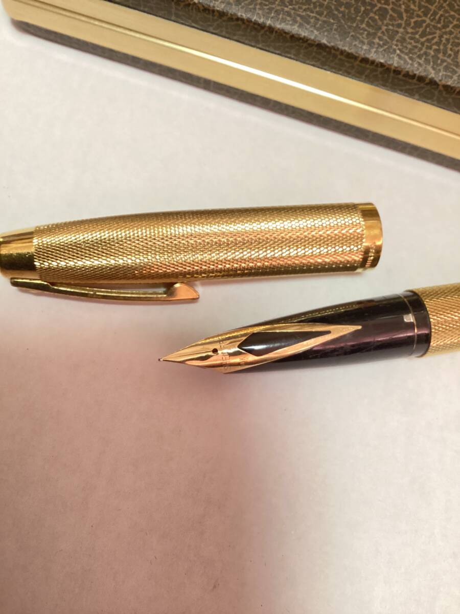 SHEAFFER シェーファー 万年筆 ペン先 14K-585 筆記未確認 現状渡し