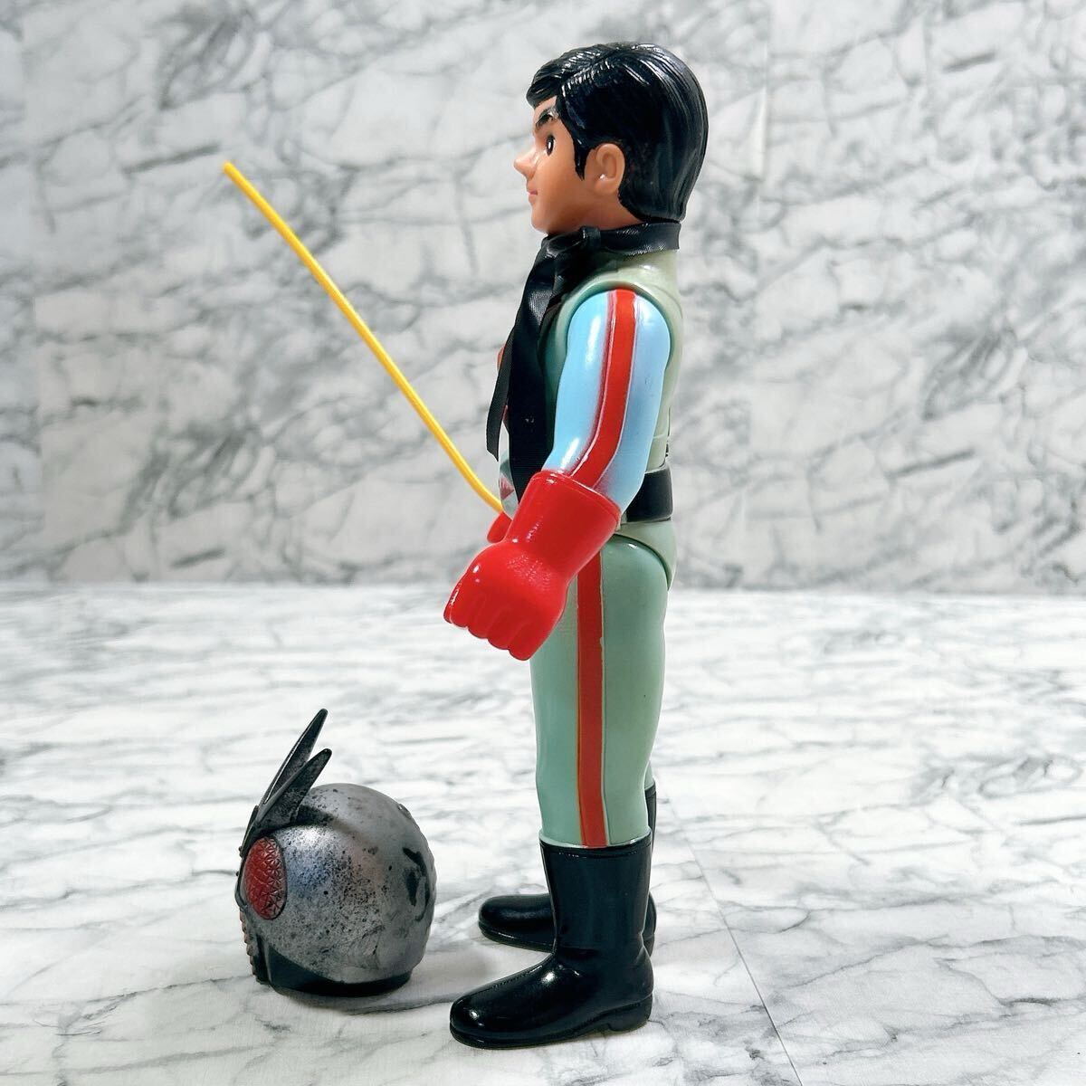 希少 仮面ライダーX 当時物 ソフビ スタンダードサイズ 旧バンダイ