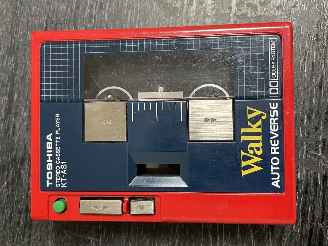 TOSHIBA KT-AS1 カセットプレーヤー walky 東芝TOSHIBA KT-AS1 Walky