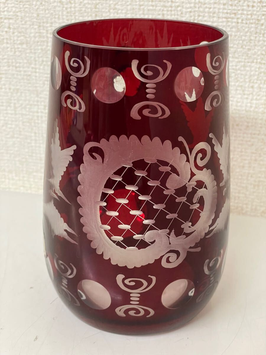 bohemia czechoslovakia (ボエミア 花瓶) BOHEMIA・ボヘミアガラス