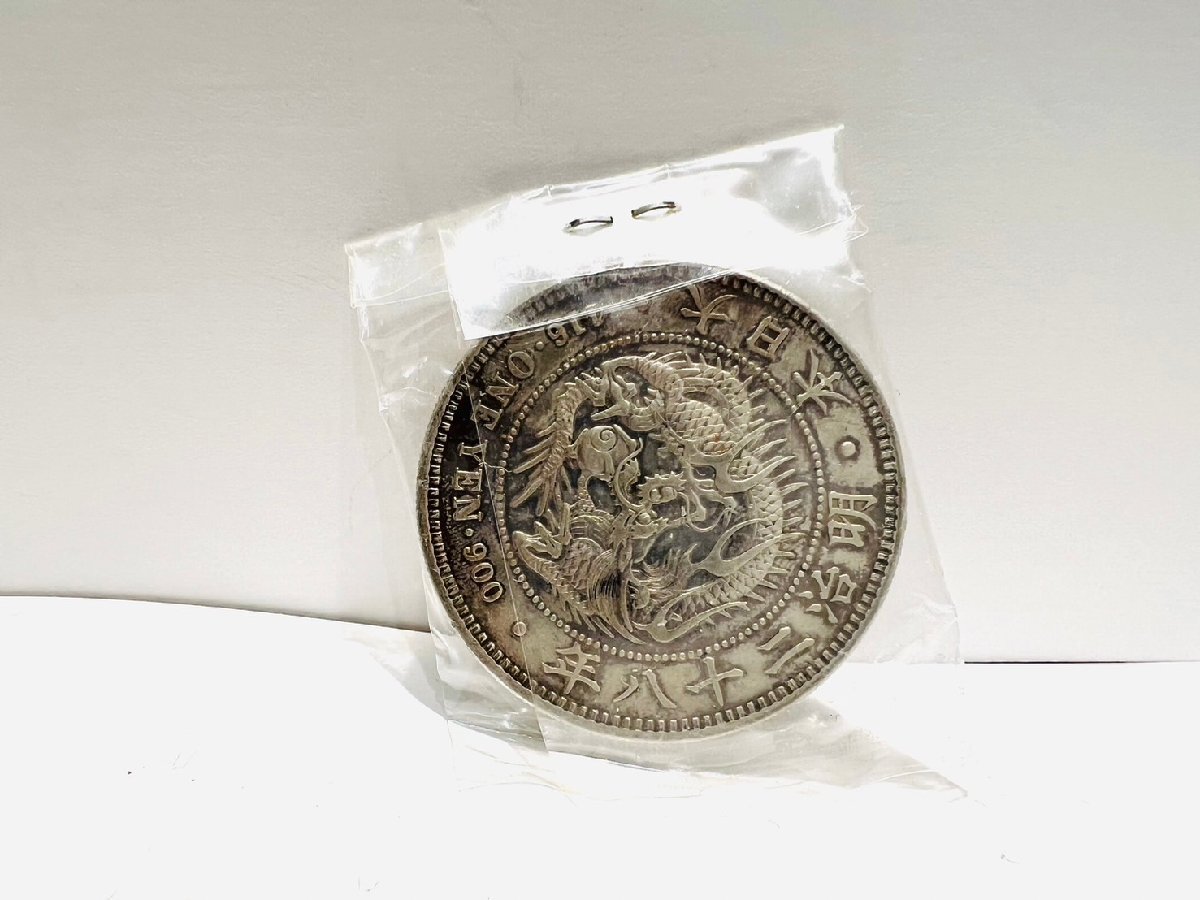 貿易銀 明治十年 一圓銀貨約27.1g アンティークコイン 貿易銀 一圓銀貨