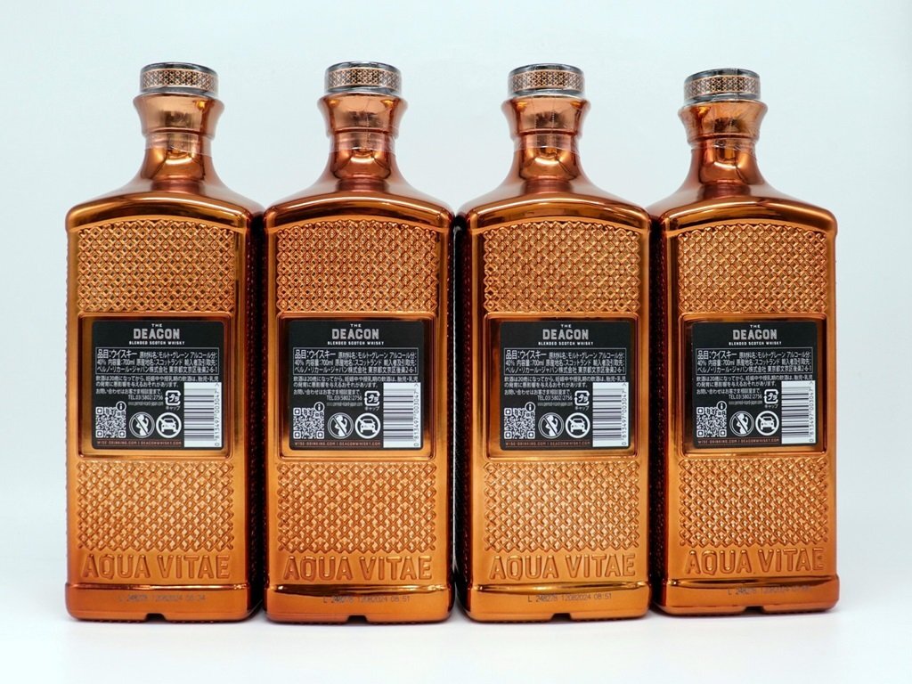 DEACON ウイスキー 700ml 4本セット ディーコン