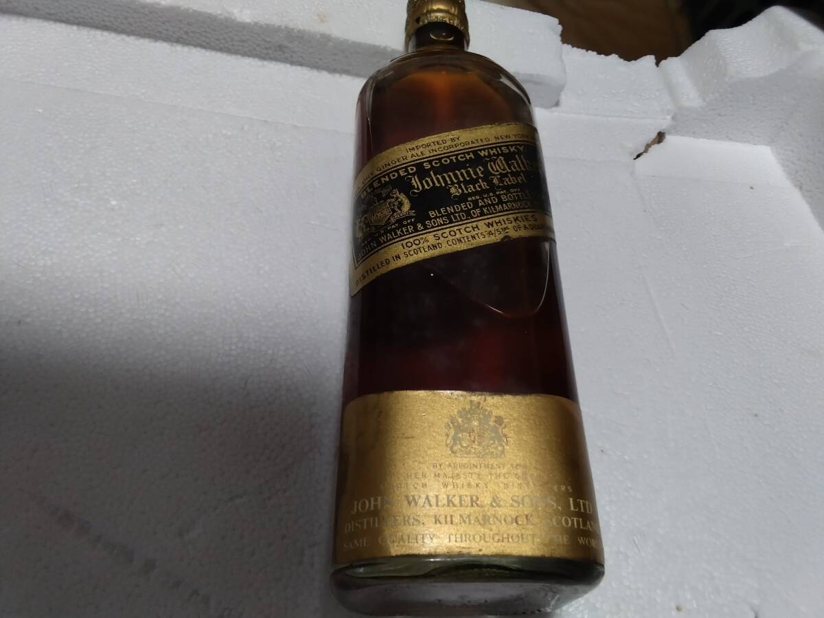 古酒超激レア✨オールドボトル✨ジョニー・ウォーカー・ブラックラベル
